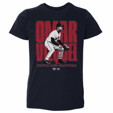 Load image into Gallery viewer, Omar Vizquel Cleveland Player Name WHT
