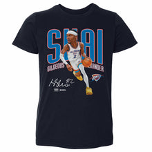 Load image into Gallery viewer, Shai Gilgeous-Alexander Oklahoma City Thunder Caricature WHT
