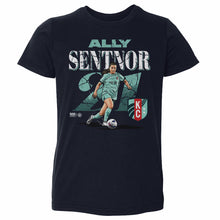Load image into Gallery viewer, Ally Sentnor Kansas City Current Cracked Number WHT
