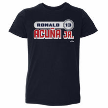 Load image into Gallery viewer, Ronald Acuna Jr. Retro Font WHT
