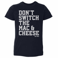 Load image into Gallery viewer, Stefon Diggs New England Dont Switch The Mac &amp; Cheese WHT
