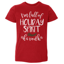 Load image into Gallery viewer, Christmas I'm Full Of Holiday Spirit WHT

