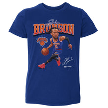 Load image into Gallery viewer, Jalen Brunson New York Knicks Caricature WHT
