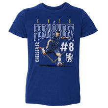 Load image into Gallery viewer, Enzo Fernandez Chelsea FC Outline Number WHT
