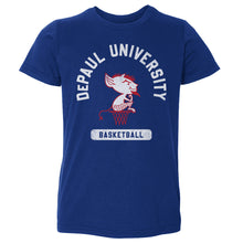 Load image into Gallery viewer, DePaul Blue Demons Mascot Basketball WHT
