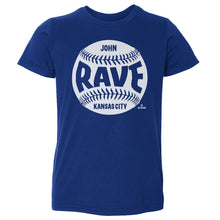 Load image into Gallery viewer, John Rave Kansas City Baseball WHT
