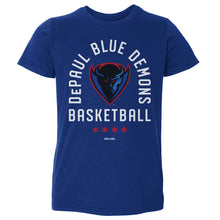 Load image into Gallery viewer, DePaul Blue Demons Basketball Arc WHT
