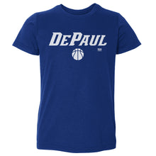 Load image into Gallery viewer, DePaul Blue Demons Basketball Minimalist WHT
