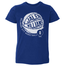 Load image into Gallery viewer, Jalen Williams Oklahoma City Basketball WHT
