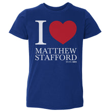 Load image into Gallery viewer, Matthew Stafford Los Angeles R I Love WHT
