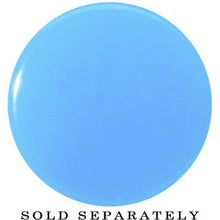 Load image into Gallery viewer, 18mm Blue Neon Glitter Saddle Plug

