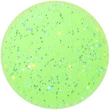 Load image into Gallery viewer, 18mm Green Neon Glitter Saddle Plug
