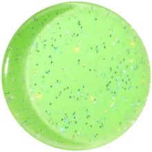 Load image into Gallery viewer, 20mm Green Neon Glitter Saddle Plug
