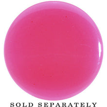 Load image into Gallery viewer, 20mm Pink Neon Glitter Saddle Plug
