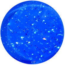 Load image into Gallery viewer, 7/8 Blue Neon Glitter Saddle Plug

