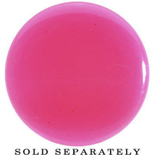 Load image into Gallery viewer, 24mm Pink Neon Glitter Saddle Plug
