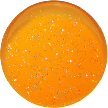 Load image into Gallery viewer, 24mm Orange Neon Glitter Saddle Plug
