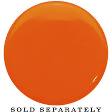 Load image into Gallery viewer, 24mm Orange Neon Glitter Saddle Plug
