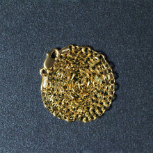 Load image into Gallery viewer, 2.3mm 14k Yellow Gold Diamond Cut Cable Link Chain
