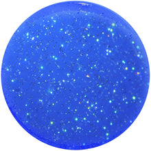 Load image into Gallery viewer, 30mm Blue Neon Glitter Saddle Plug
