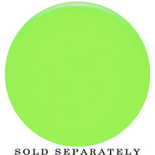 Load image into Gallery viewer, 30mm Green Neon Glitter Saddle Plug
