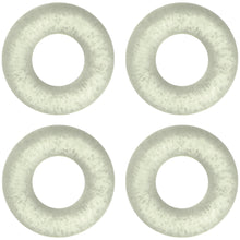 Load image into Gallery viewer, 8G Glow in the Dark O-Ring 4-Pack
