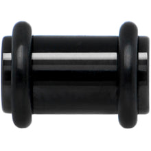 Load image into Gallery viewer, 7mm Black Acrylic Plug Set
