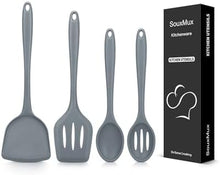 Load image into Gallery viewer, 4 Pcs Silicone Kitchen Utensils Set BPA Free
