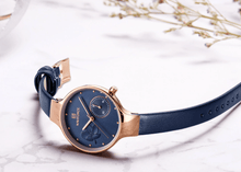 Load image into Gallery viewer, Elegant Women's Analog Quartz Watch With Leather Belt Waterproof Wristwatch Excellent Design Perfect Gift
