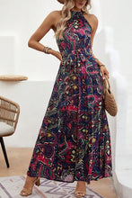 Load image into Gallery viewer, Elegant Floral Sleeveless Dress Lightweight &amp; Feminine Summer Essential Beautiful Print Dress
