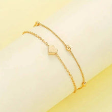 Load image into Gallery viewer, 3pcs Heart Necklace &amp; Bracelet Set for Women
