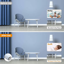 Load image into Gallery viewer, 32-Piece: Clear Chair Leg Floor Protectors
