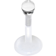Load image into Gallery viewer, Semi-Precious Crystal Bioplast Push-In Labret Monroe
