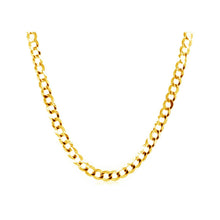Load image into Gallery viewer, 2.4mm 10k Yellow Gold Curb Chain
