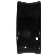 Load image into Gallery viewer, 20mm Black Acrylic Hollow Star Saddle Plug
