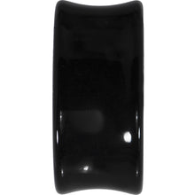 Load image into Gallery viewer, 20mm Black Acrylic Hollow Butterfly Saddle Plug
