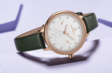 Load image into Gallery viewer, Stylish Womens Elegant With Double Zircon And Two Chronometer Day And Date Luxury Watch
