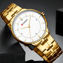 Load image into Gallery viewer, Men's  Waterproof Watch With Shining Bracelet In Five Modern Designs Perfect Gift For Your Loved One

