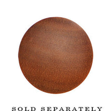 Load image into Gallery viewer, 00G Organic Solid Sawo Wood Saddle Plug
