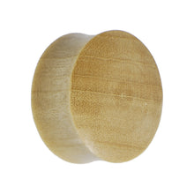 Load image into Gallery viewer, 1 inch Organic Solid Crocodile Wood Saddle Plug
