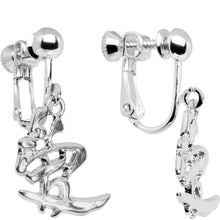Load image into Gallery viewer, Love Chinese Symbol Clip on Earrings
