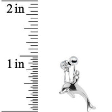 Load image into Gallery viewer, Dolphin Clip on Earrings
