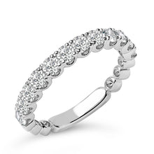 Load image into Gallery viewer, 14K White Gold 1.00 Cttw Round Diamond Prong Set Wedding Band
