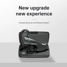 Load image into Gallery viewer, Comfortable Bluetooth Earpiece Wireless Earphone Bluetooth 5.0 Handsfree Earpiece Noise Cancelling HiFi Headset With Dual HD Mic For All Smart Phones Ear Wireless Bluetooth Sport Lightweight Headphones With Case Standby Time For Business Workout Driving
