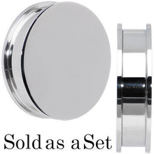 Load image into Gallery viewer, 41mm Stainless Steel Herb Stash and Grinder Plug Set
