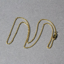 Load image into Gallery viewer, 14k Yellow Gold Diamond Cut Cable Link Chain 1.4mm
