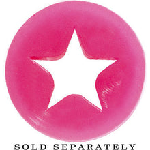 Load image into Gallery viewer, 1/2 Pink Star Silicone Flexible Tunnel
