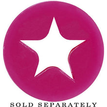 Load image into Gallery viewer, 1/2 Purple Star Silicone Flexible Tunnel
