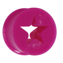 Load image into Gallery viewer, 5/8 Purple Star Silicone Flexible Tunnel
