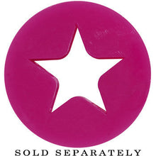 Load image into Gallery viewer, 5/8 Purple Star Silicone Flexible Tunnel
